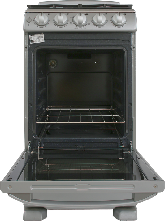 ESTUFA MABE EM5043BFIS PISO 20PULGADAS GRIS CUBIERTA INOX