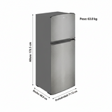 Refrigerador Mabe RME360PVMRM0 14 Pies Inox Mate con Congelador Superior - Ekar de Gas