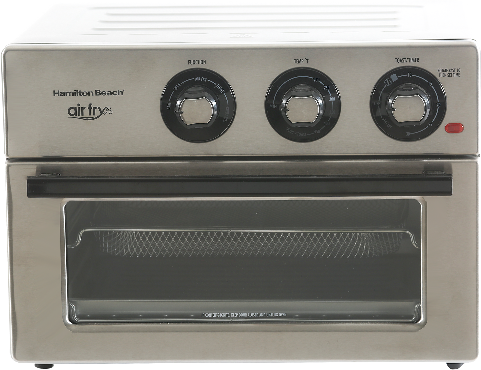 HORNO TOSTADOR HAMILTONBEACH 31225 1800W INOX