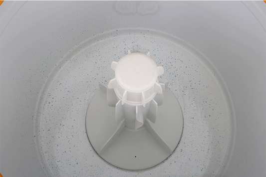 Lavadora Easy lre21m redonda 21kg morado blanco