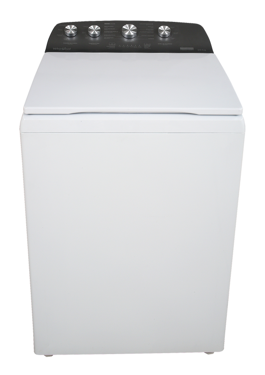LAVADORA WHIRLPOOL 8MWTW2024MJM 20KG AUT BLANCO TINA INOX TAPA CIEGA