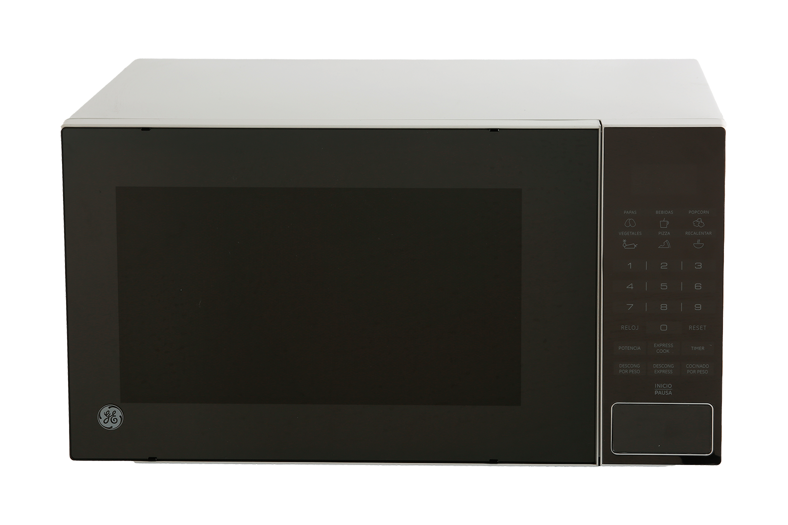 MICROONDAS GE JES14W 1.4PIES ESPEJO/BLANCO