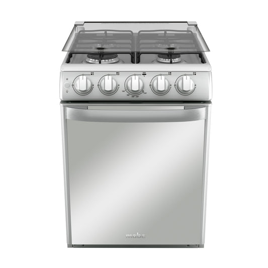 ESTUFA MABE EMC5046CAIX0 EMPOTRE 20PULGADAS GRIS CAPELO PARRILLAS ALAMBRON ENCENDIDO ELECTRONICO