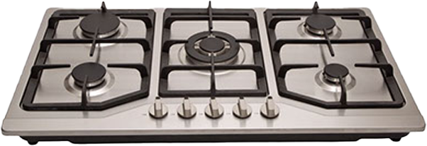 Parrilla Kruger pw53 5quemadores inox hierro