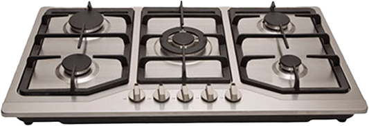 Parrilla Kruger pw53 5quemadores inox hierro