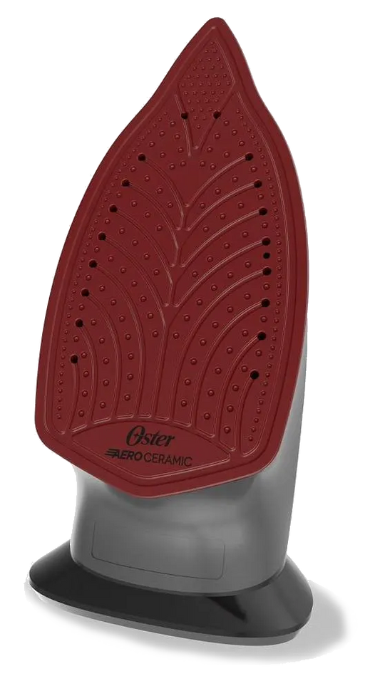 PLANCHA OSTER GCSTAC6952013 AEROCERAMIC 1600W GRIS ANTIGOTEO VAPOR VERTICAL VAPOR ESTERILIZAR