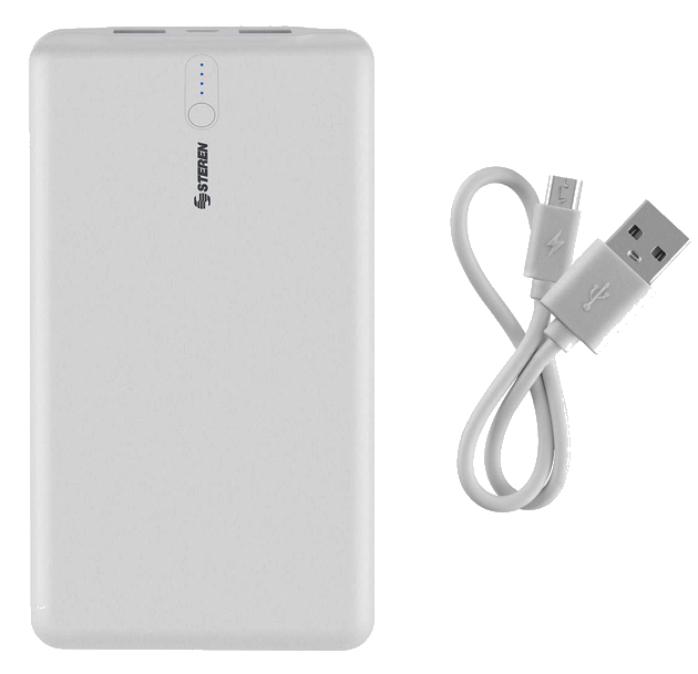 Pila Steren mov-1010 respaldo blanco 2usb 5cargas