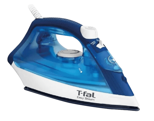 PLANCHA T-FAL FV1941X0 1200W AZUL BLANCO DURAGLIDE VAPOR VERTICAL ANTICALCIO