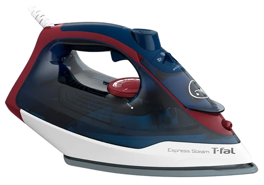 PLANCHA T-FAL FV2833X0 NAVY 1600W AZUL ROJO ANTIGOTEO GOLPE VAPOR
