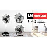 Ventilador LM Cooler 18 Pulgadas 3 en 1 Pedestal Aspas Metálicas LM45 - Ekar de Gas