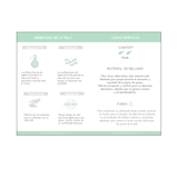 Almohada Therapedic Coolmint Frost Firme Estándar