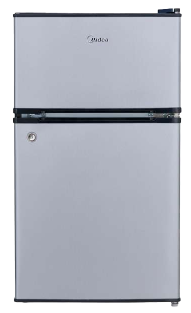 REFRIGERADOR MIDEA MDRT87CCDLS 3PIES GRIS DOS PUERTAS C/LLAVE