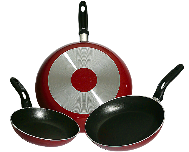 Sarten esco 84981 juego 20/24/30cm rojo