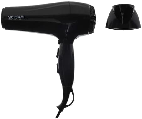 Secadora pelo Gama bechd2457 mistral ceramic 2vel 3temp 1900w 110v boquilla regalo negro