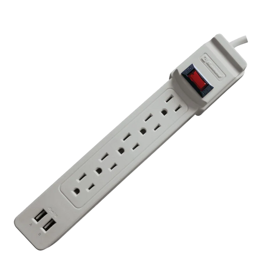 Supresor Koblenz ss550 de picos 6 contactos gris