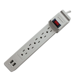 Supresor Koblenz ss550 de picos 6 contactos gris