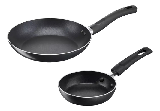 Sarten T-fal 0391900 inicia 2 piezas 18/30cm 2mm negro