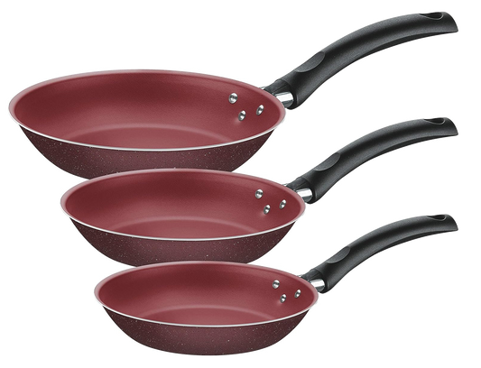 Sarten Tramontina 27899146 verona 3piezas 18/24/28cm rojo