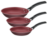 Sarten Tramontina 27899146 verona 3piezas 18/24/28cm rojo