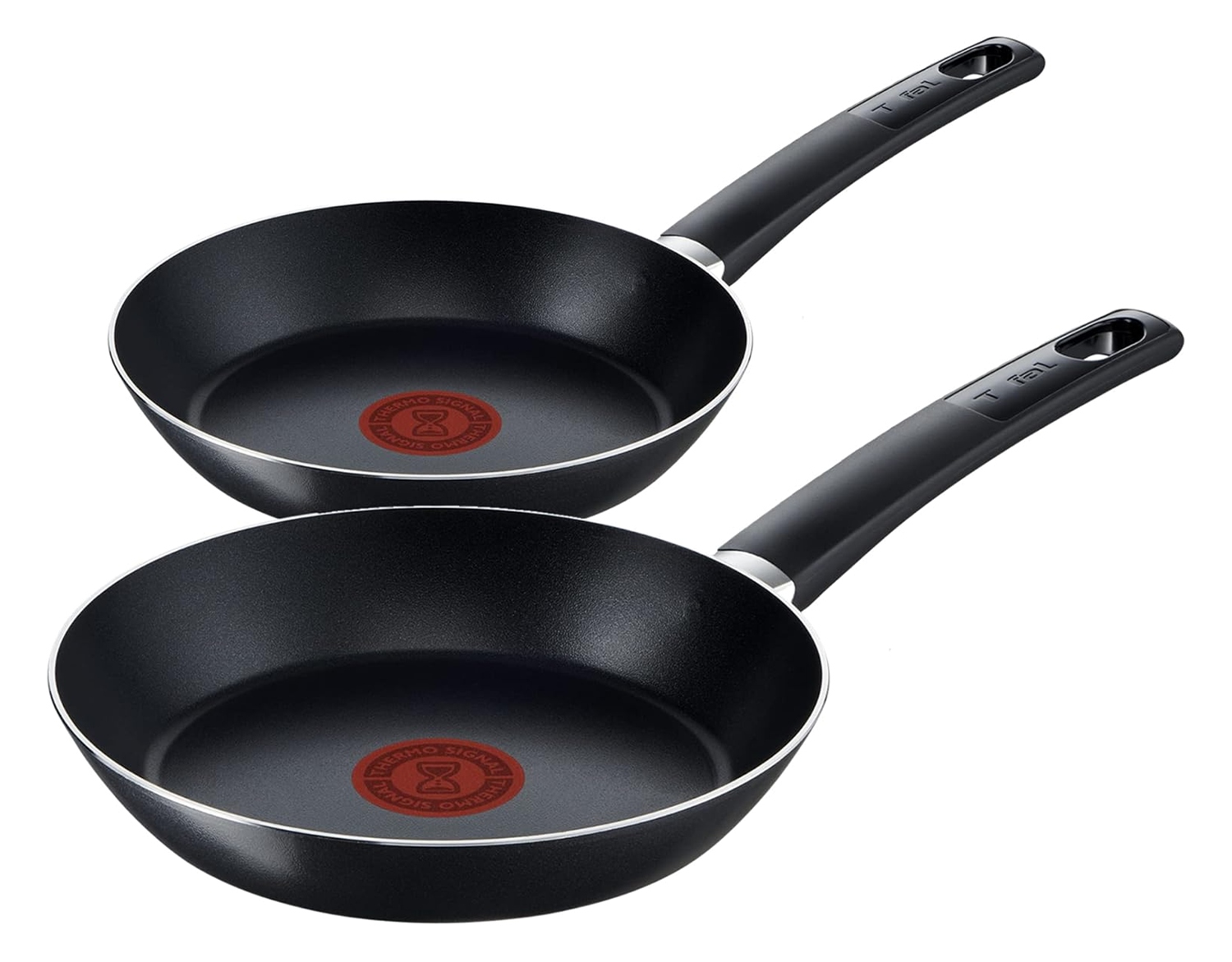 Sarten T-fal b5789183m2 simplicity juego 2pza 20/24cm negro 2.1mm