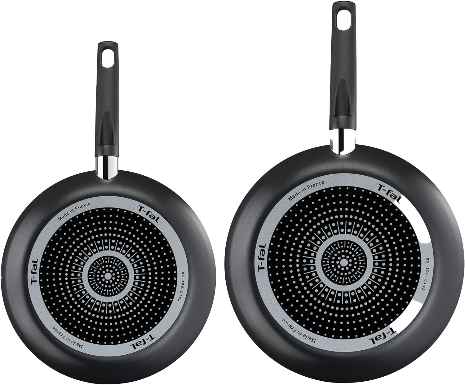 Sarten T-fal b5789183m2 simplicity juego 2pza 20/24cm negro 2.1mm