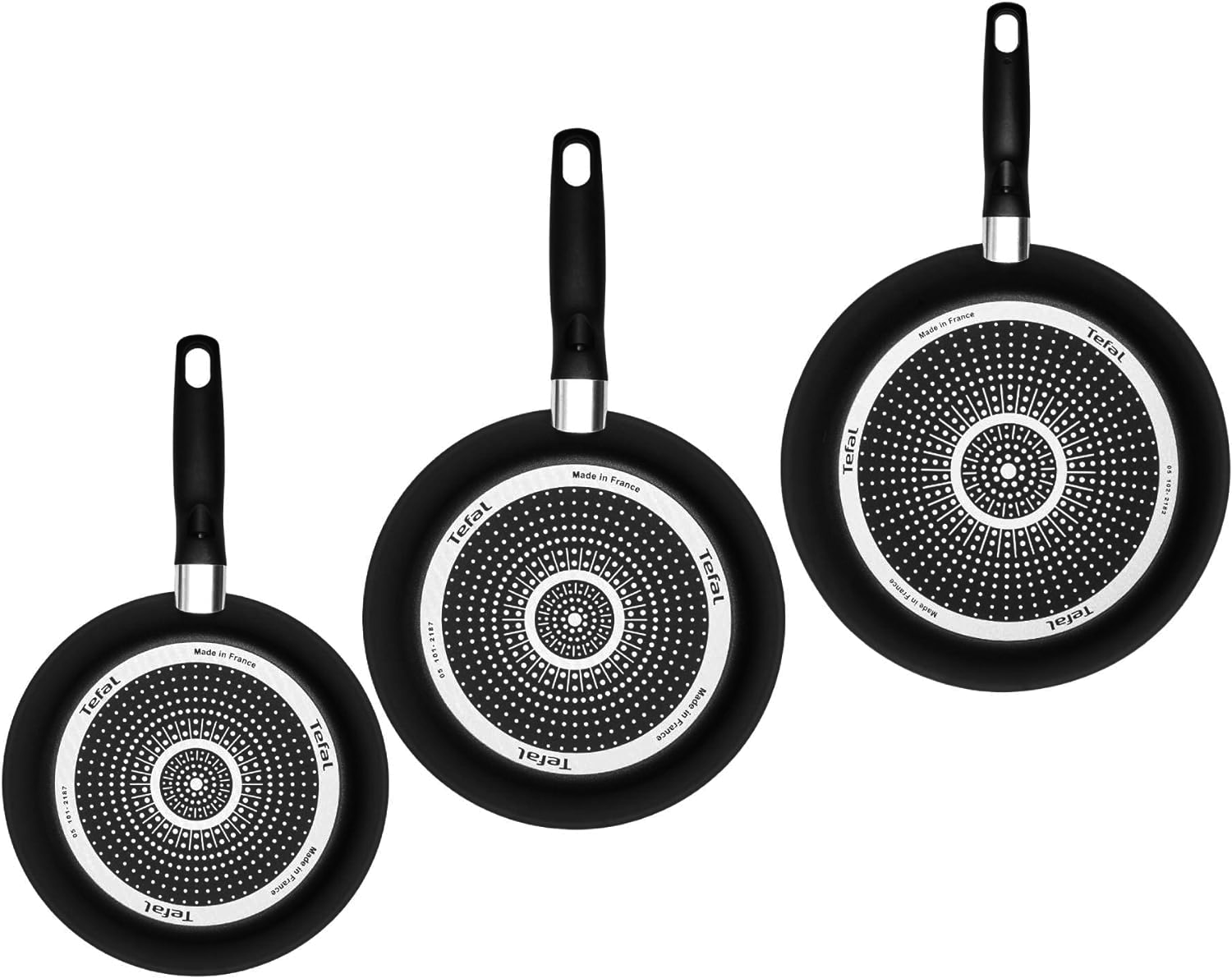 Sarten T-fal 0389300 vital 3pza 20/24/26cm 1.7mm negro