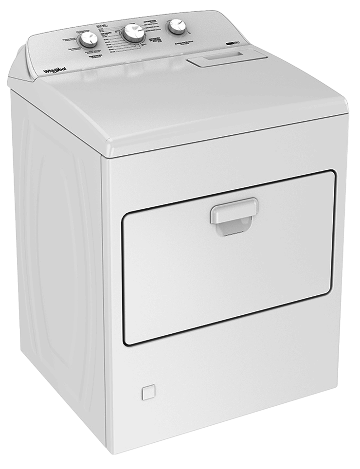 Secadora Whirlpool 7mwgd1730jq 17kg blanco tapa ciega