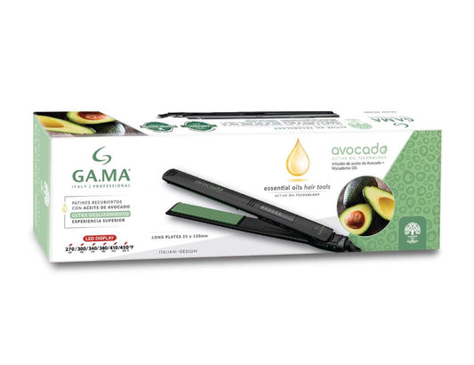 Alaciadora Gama bechs2562 elegance avocado&macadamia led 230°c 110v negro NEGRO
