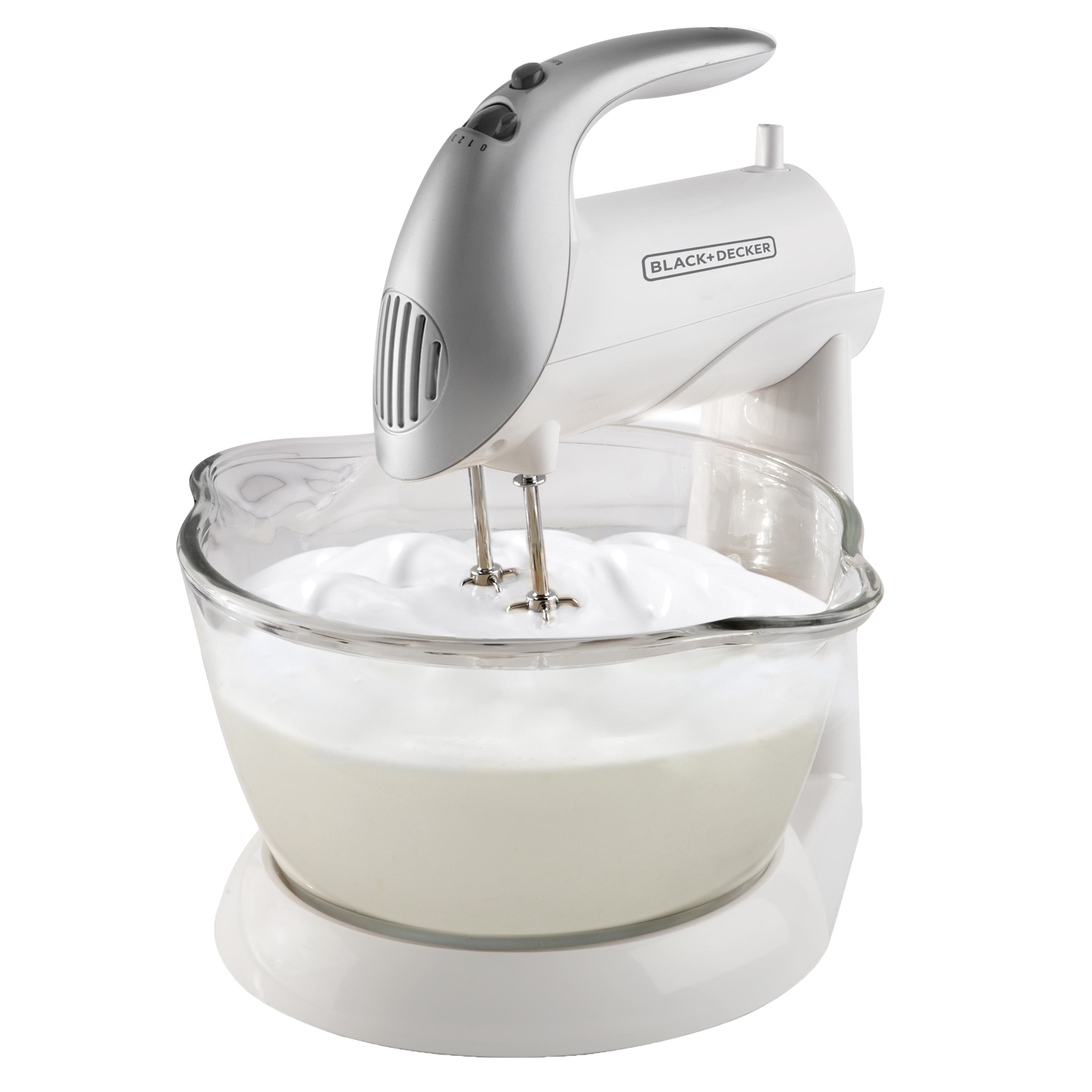 Batidora Black&decker mx900 pedestal 5vel blanco doble tazon