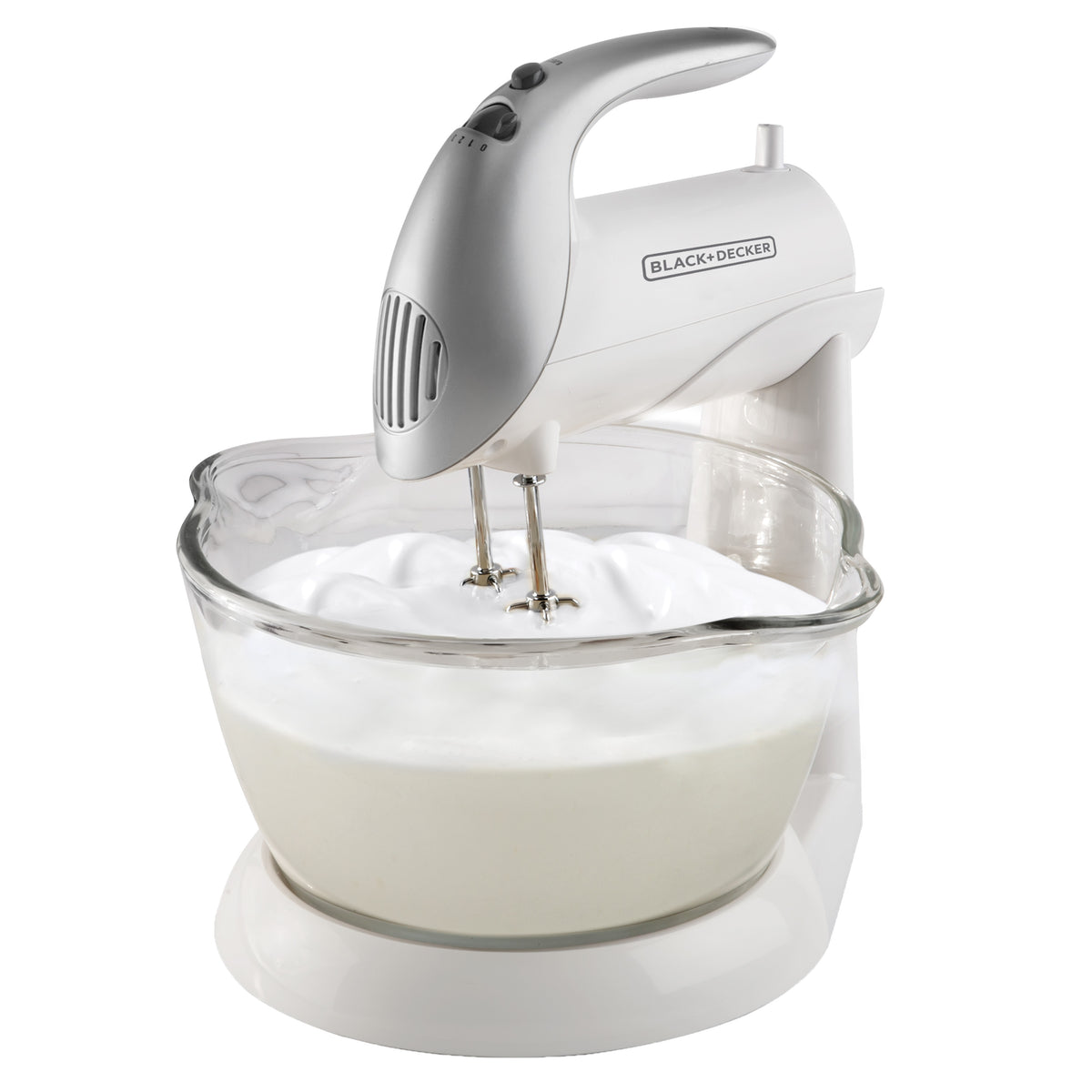 Batidora Black&decker mx900 pedestal 5vel blanco doble tazon