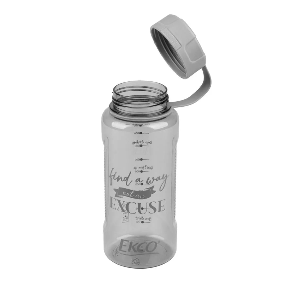 Botella Ekco 28718/60000107 1lts gris plastico