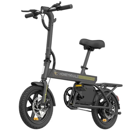 BICICLETA HONEY_WHALE B20 350-440W VEL_MAX 35KM/H SOPORTE_120KG METAL - Ekar de Gas