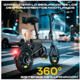 BICICLETA HONEY_WHALE B20 350-440W VEL_MAX 35KM/H SOPORTE_120KG METAL - Ekar de Gas