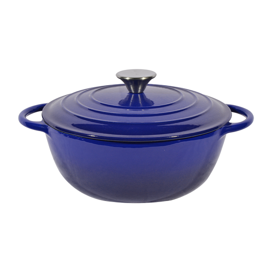 Cacerola alpro 9620 20cm hierro esmaltado azul