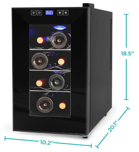 Cava para 8 Botellas Termoeléctrica Black+Decker BD60026