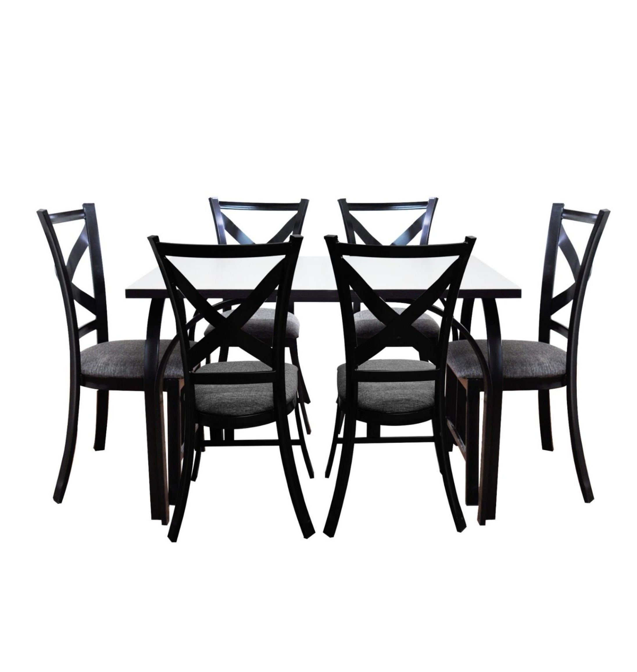 Comedor Mueblemex dubai 6personas chocolate