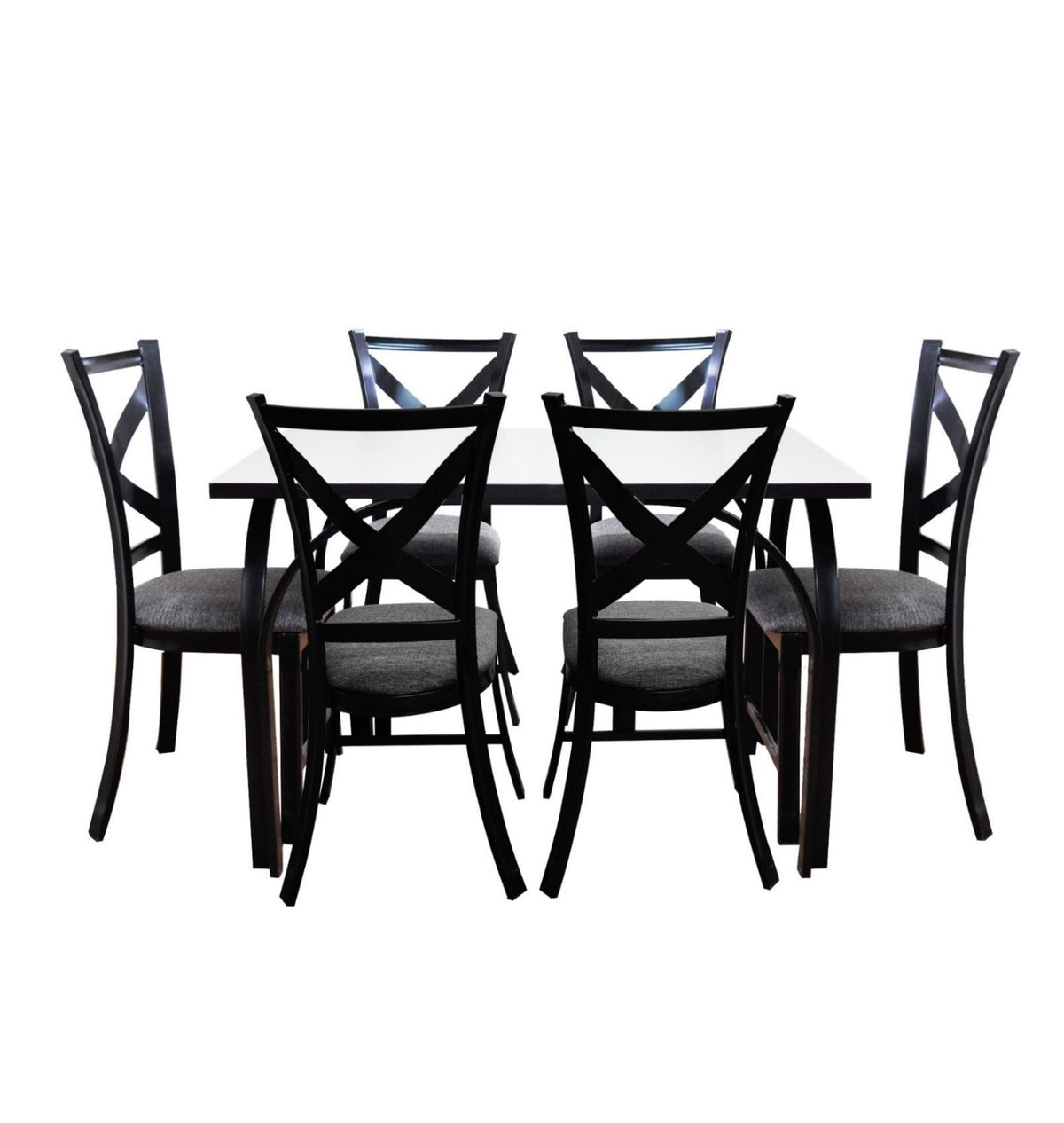 Comedor Mueblemex dubai 6personas chocolate