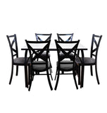 Comedor Mueblemex dubai 6personas chocolate