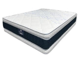 COLCHON SERTA PALACE FIRME BLANCO/AZUL DOBLE COLCHONETA