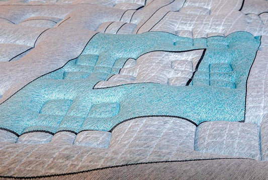 Colchon Serta success firme blanco negro no vuelta 1 colchoneta