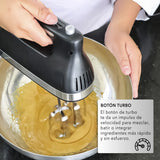 BATIDORA RCA RC-72 MANO 250W 5VEL NEGRO