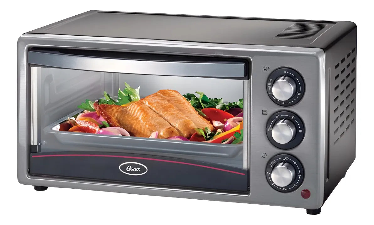 HORNO OSTER TSSTTV15LTB-1MX TOSTADOR 4REBANADAS 15LT  GRIS