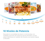 MICROONDAS MIDEA MMDF07S2MG 0.7PIES GRIS