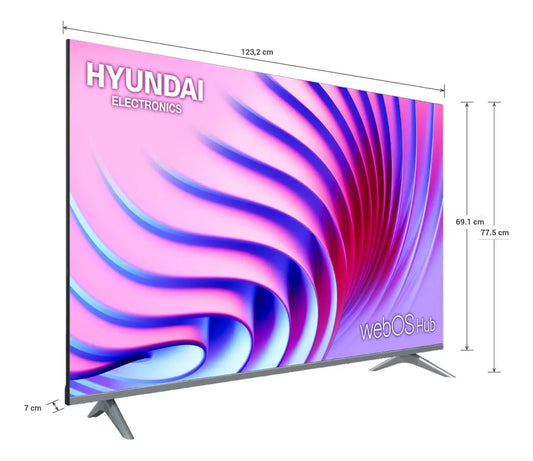 Pantalla hyundai hyled5522w4km 55pulgadas smart led hd 2usb 3hdmi webos