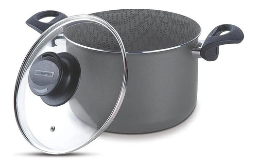 Olla tramontina 20530/328 paris 1.8mm 28cm 11.8lts negro