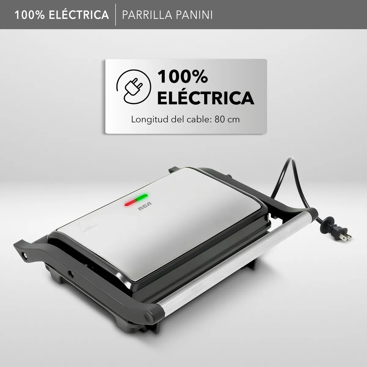 Panini rca rc-123g antiadherente 760w