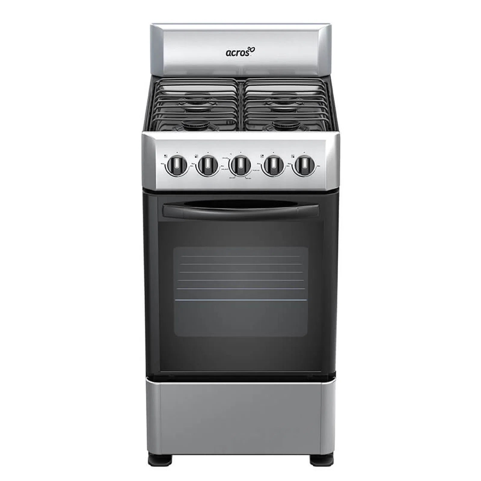 ESTUFA ACROS NAW1001S PISO 20PULGADAS NEGRO CUBIERTA PORCELANIZADA