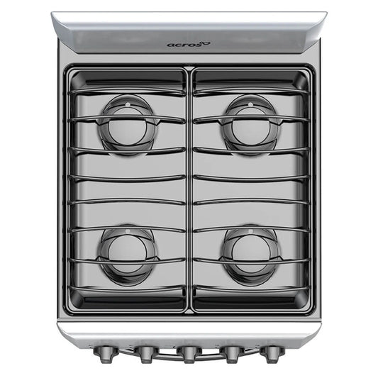 ESTUFA ACROS NAW1001S PISO 20PULGADAS NEGRO CUBIERTA PORCELANIZADA