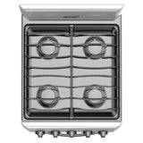 ESTUFA ACROS NAW1001S PISO 20PULGADAS NEGRO CUBIERTA PORCELANIZADA