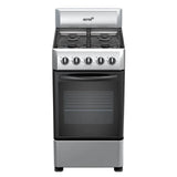 ESTUFA ACROS NAW1001S PISO 20PULGADAS NEGRO CUBIERTA PORCELANIZADA